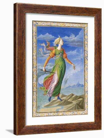 Allegory of Carthage, C1448-Francesco Di Stefano Pesellino-Framed Giclee Print