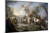 Allegory of Catherine the Great?S Victory over the Turks and Tatars, 1772-Stefano Torelli-Mounted Giclee Print