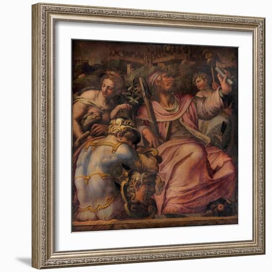 Allegory of Certaldo, 1563-1565-Giorgio Vasari-Framed Giclee Print