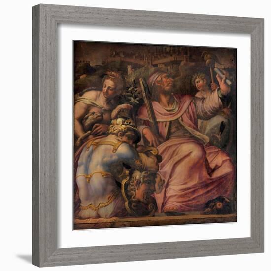 Allegory of Certaldo, 1563-1565-Giorgio Vasari-Framed Giclee Print