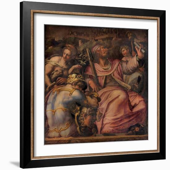 Allegory of Certaldo, 1563-1565-Giorgio Vasari-Framed Giclee Print