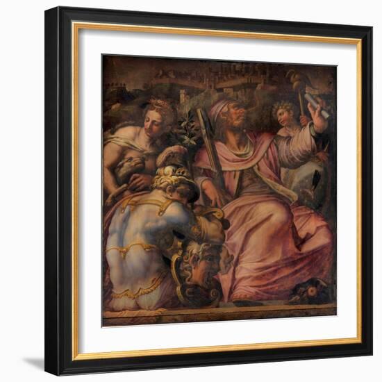 Allegory of Certaldo, 1563-1565-Giorgio Vasari-Framed Giclee Print