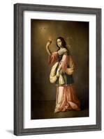 Allegory of Charity, ca. 1655-Francisco de Zurbarán-Framed Giclee Print
