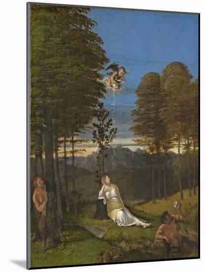Allegory of Chastity, C. 1505-Lorenzo Lotto-Mounted Giclee Print
