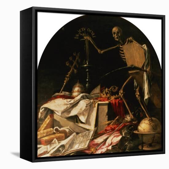 Allegory of Death: in Ictu Oculi-Juan de Valdes Leal-Framed Premier Image Canvas