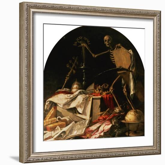 Allegory of Death: in Ictu Oculi-Juan de Valdes Leal-Framed Giclee Print