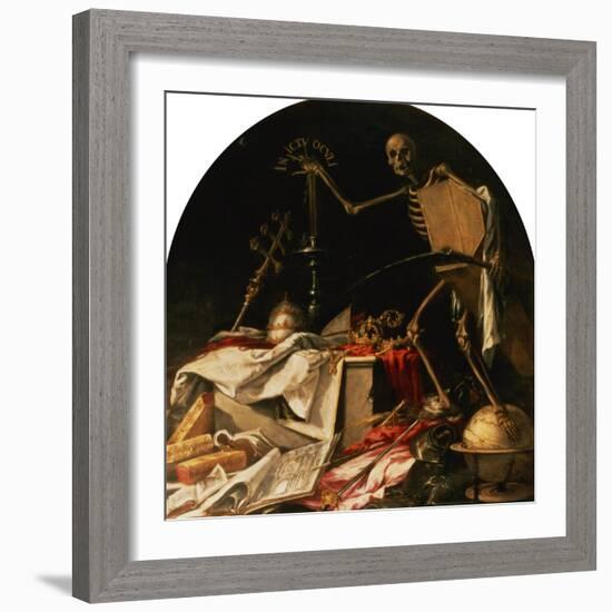 Allegory of Death: in Ictu Oculi-Juan de Valdes Leal-Framed Giclee Print