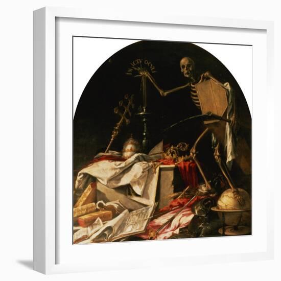 Allegory of Death: in Ictu Oculi-Juan de Valdes Leal-Framed Giclee Print