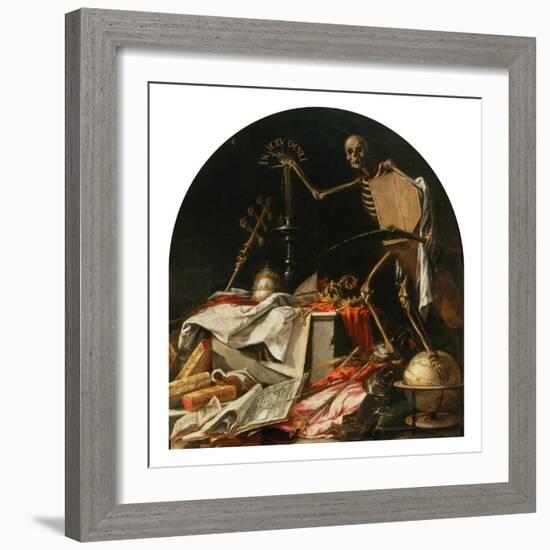 Allegory of Death-Juan de Valdes Leal-Framed Giclee Print