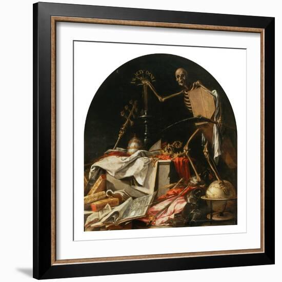 Allegory of Death-Juan de Valdes Leal-Framed Giclee Print