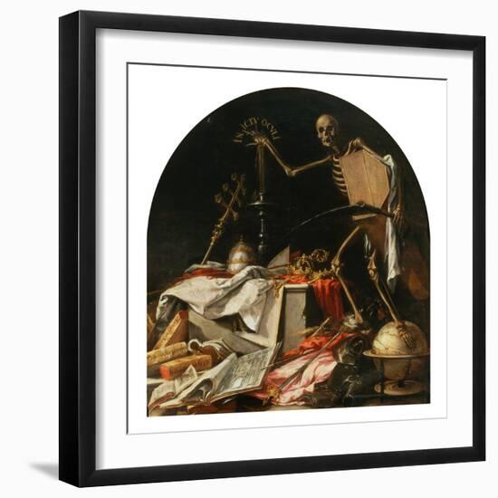 Allegory of Death-Juan de Valdes Leal-Framed Giclee Print