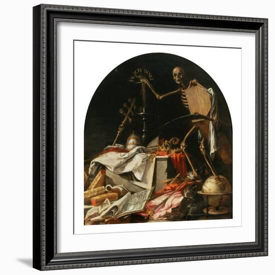 Allegory of Death-Juan de Valdes Leal-Framed Giclee Print