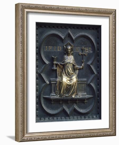 Allegory of Faith, Panel-Andrea Pisano-Framed Giclee Print