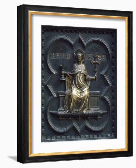 Allegory of Faith, Panel-Andrea Pisano-Framed Giclee Print