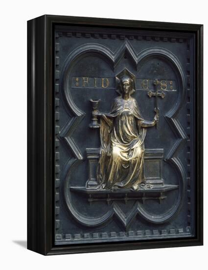 Allegory of Faith, Panel-Andrea Pisano-Framed Premier Image Canvas