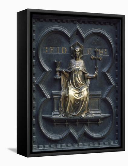 Allegory of Faith, Panel-Andrea Pisano-Framed Premier Image Canvas