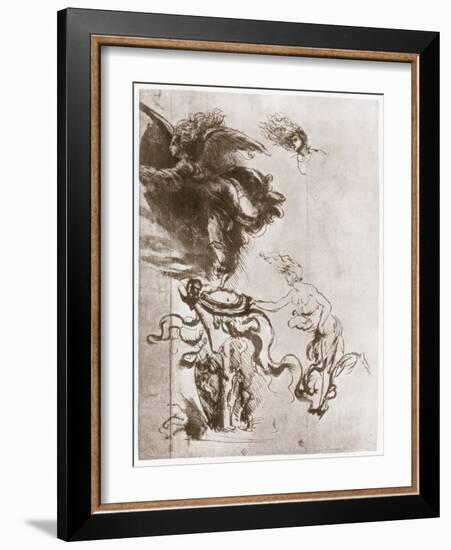 Allegory of Fortuna, C1483-Leonardo da Vinci-Framed Giclee Print