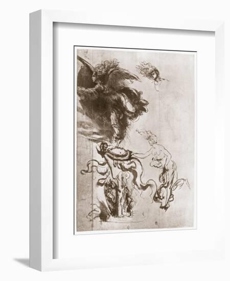 Allegory of Fortuna, C1483-Leonardo da Vinci-Framed Giclee Print
