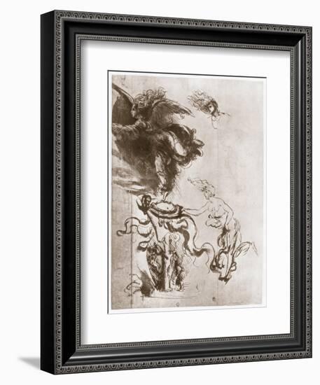 Allegory of Fortuna, C1483-Leonardo da Vinci-Framed Giclee Print