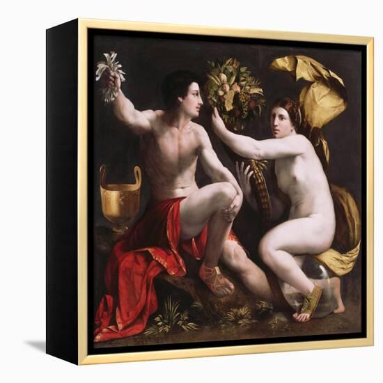 Allegory of Fortune, c.1530-Dosso Dossi-Framed Premier Image Canvas