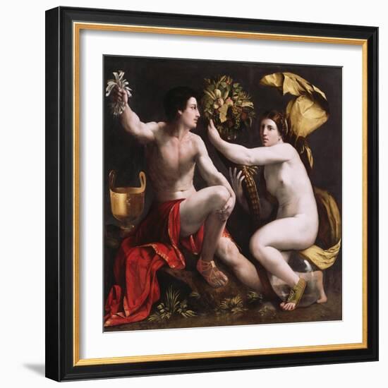 Allegory of Fortune, c.1530-Dosso Dossi-Framed Giclee Print