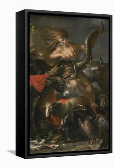 Allegory of Fortune, c.1658-9-Salvator Rosa-Framed Premier Image Canvas