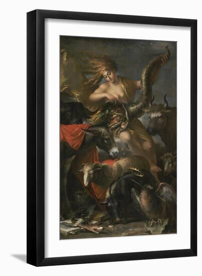 Allegory of Fortune, c.1658-9-Salvator Rosa-Framed Giclee Print