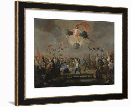 Allegory of Fortune, Ca 1730-Balthazar Nebot-Framed Giclee Print