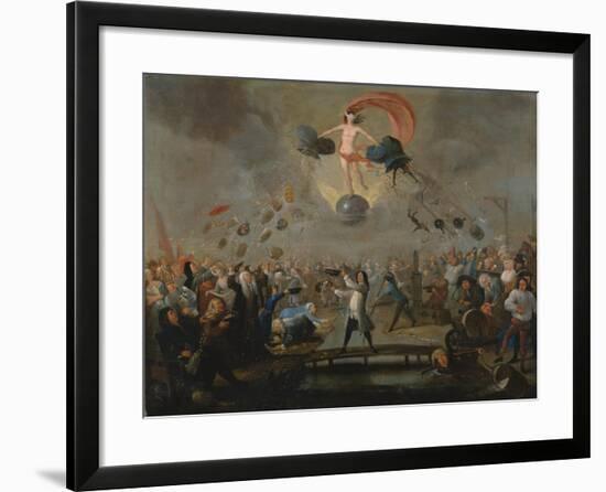 Allegory of Fortune, Ca 1730-Balthazar Nebot-Framed Giclee Print