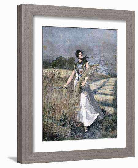 Allegory of France, 1891-Henri Meyer-Framed Giclee Print