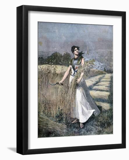 Allegory of France, 1891-Henri Meyer-Framed Giclee Print