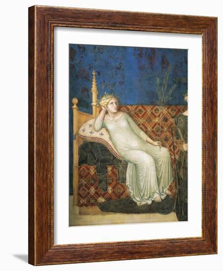 Allegory of Good Government, Peace-Ambrogio Lorenzetti-Framed Giclee Print
