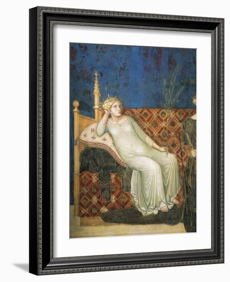 Allegory of Good Government, Peace-Ambrogio Lorenzetti-Framed Giclee Print