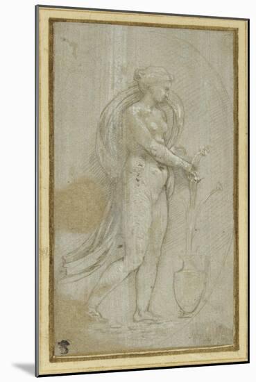 Allegory of Grammatica-Raphael-Mounted Giclee Print