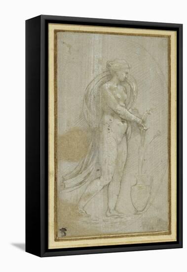 Allegory of Grammatica-Raphael-Framed Premier Image Canvas