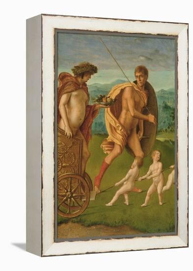 Allegory of Heroic Virtue-Giovanni Bellini-Framed Premier Image Canvas