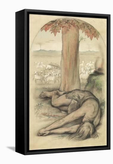 Allegory of Idleness-Frederic James Shields-Framed Premier Image Canvas