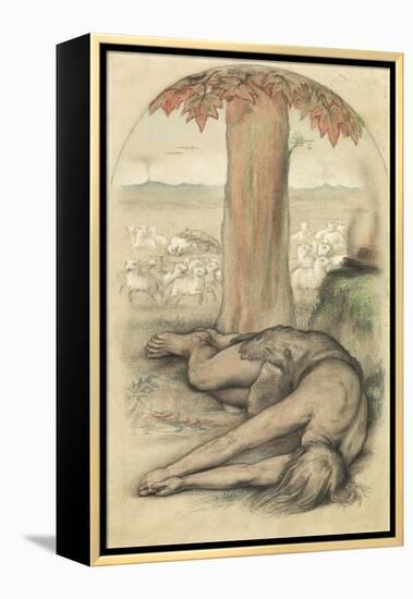 Allegory of Idleness-Frederic James Shields-Framed Premier Image Canvas