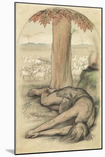 Allegory of Idleness-Frederic James Shields-Mounted Giclee Print