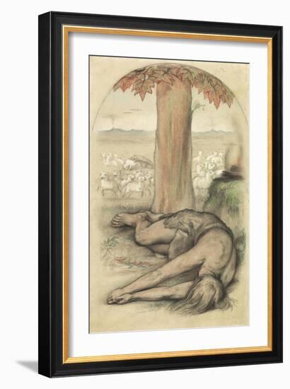 Allegory of Idleness-Frederic James Shields-Framed Giclee Print