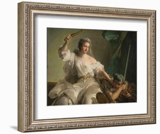 Allegory of Justice Combating Injustice-Jean-Marc Nattier-Framed Giclee Print