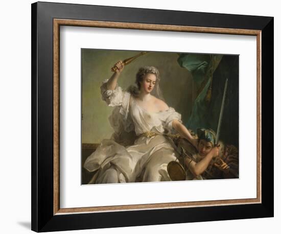 Allegory of Justice Combating Injustice-Jean-Marc Nattier-Framed Giclee Print