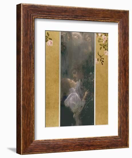 Allegory of Love, 1895-Gustav Klimt-Framed Giclee Print