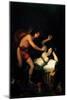 Allegory of Love (Cupid and Psyche) - Painting, 1798-1805-Francisco Jose de Goya y Lucientes-Mounted Giclee Print