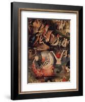 Allegory of Luxury, Central Panel of The Garden of Earthly Delights, c. 1503-04-Hieronymus Bosch-Framed Giclee Print