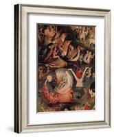 Allegory of Luxury, Central Panel of The Garden of Earthly Delights, c. 1503-04-Hieronymus Bosch-Framed Giclee Print