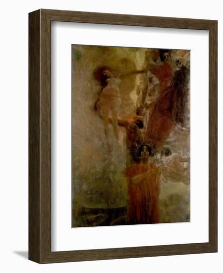 Allegory of Medicine-Gustav Klimt-Framed Giclee Print