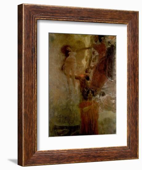 Allegory of Medicine-Gustav Klimt-Framed Giclee Print