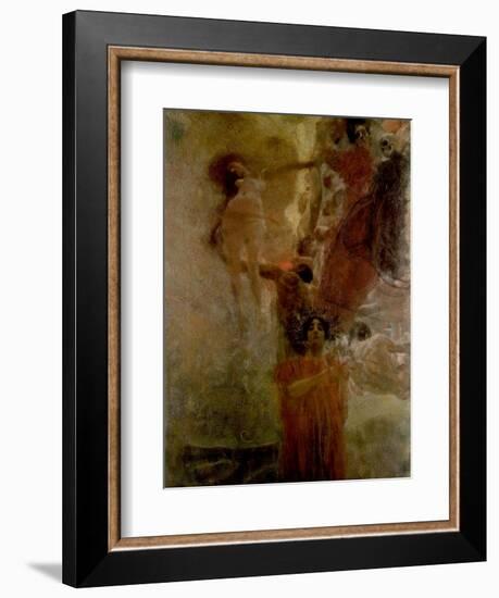 Allegory of Medicine-Gustav Klimt-Framed Giclee Print