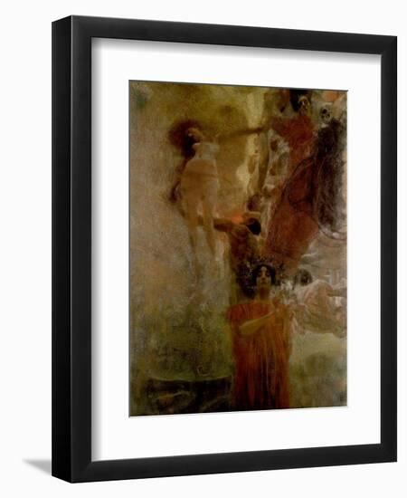 Allegory of Medicine-Gustav Klimt-Framed Giclee Print